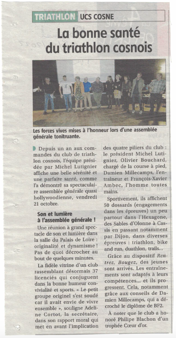 cosne triathlon école enfant